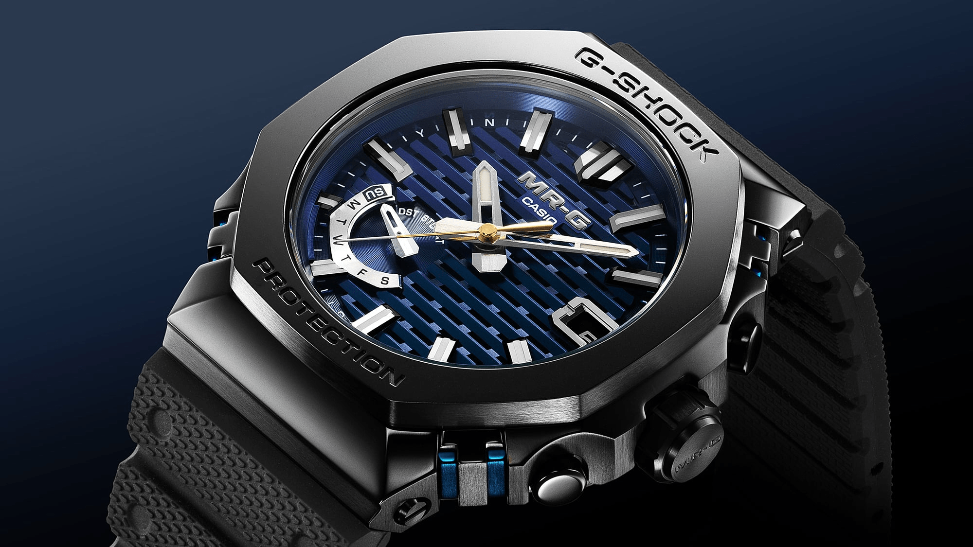 G-Shock MRG-B2100 Series 44.4mm Blue Dial Men's Watch MRGB2100R-2A