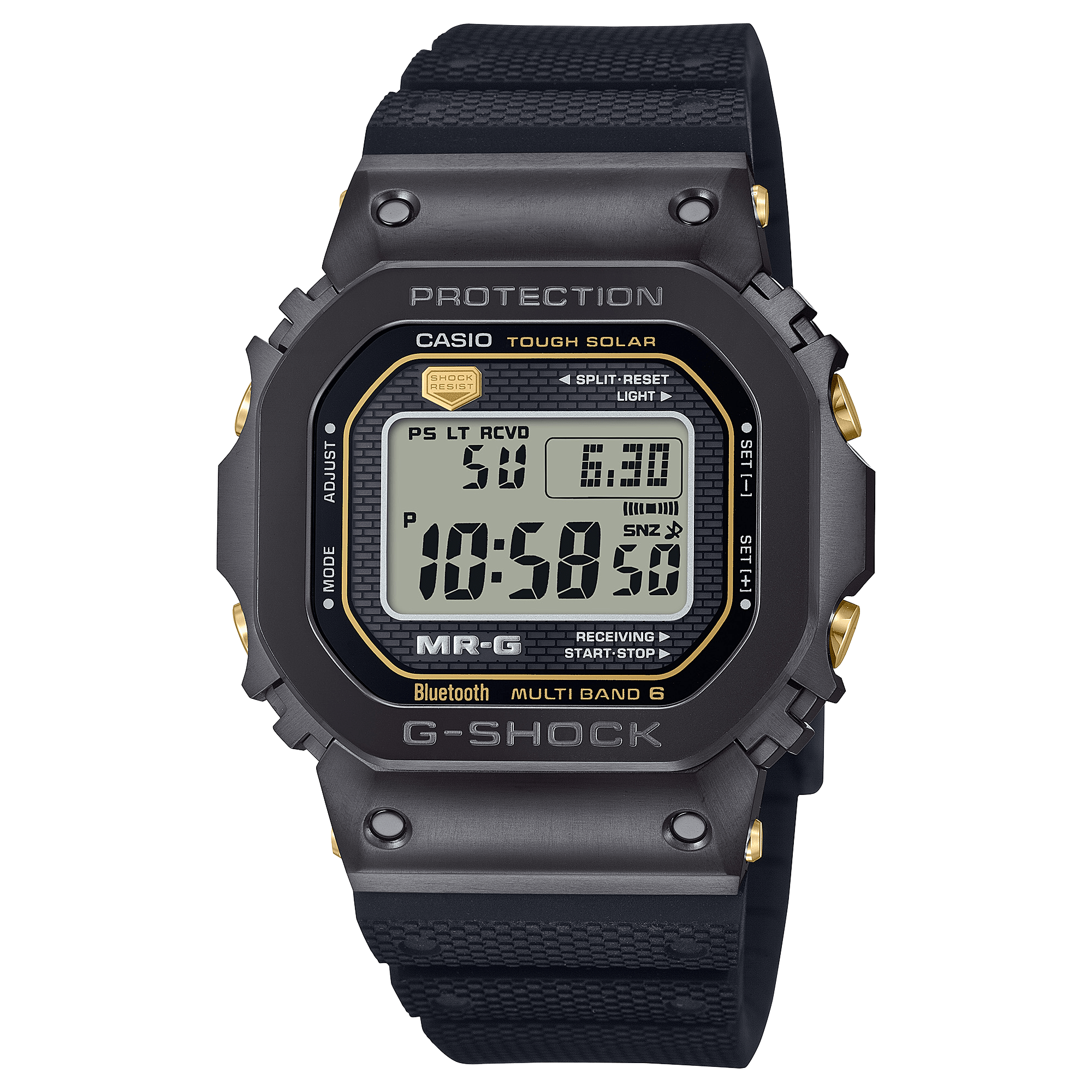 G-Shock MRG-B5000 Series 43.2mm Digital/Black Dial Men's Watch MRGB5000R-1