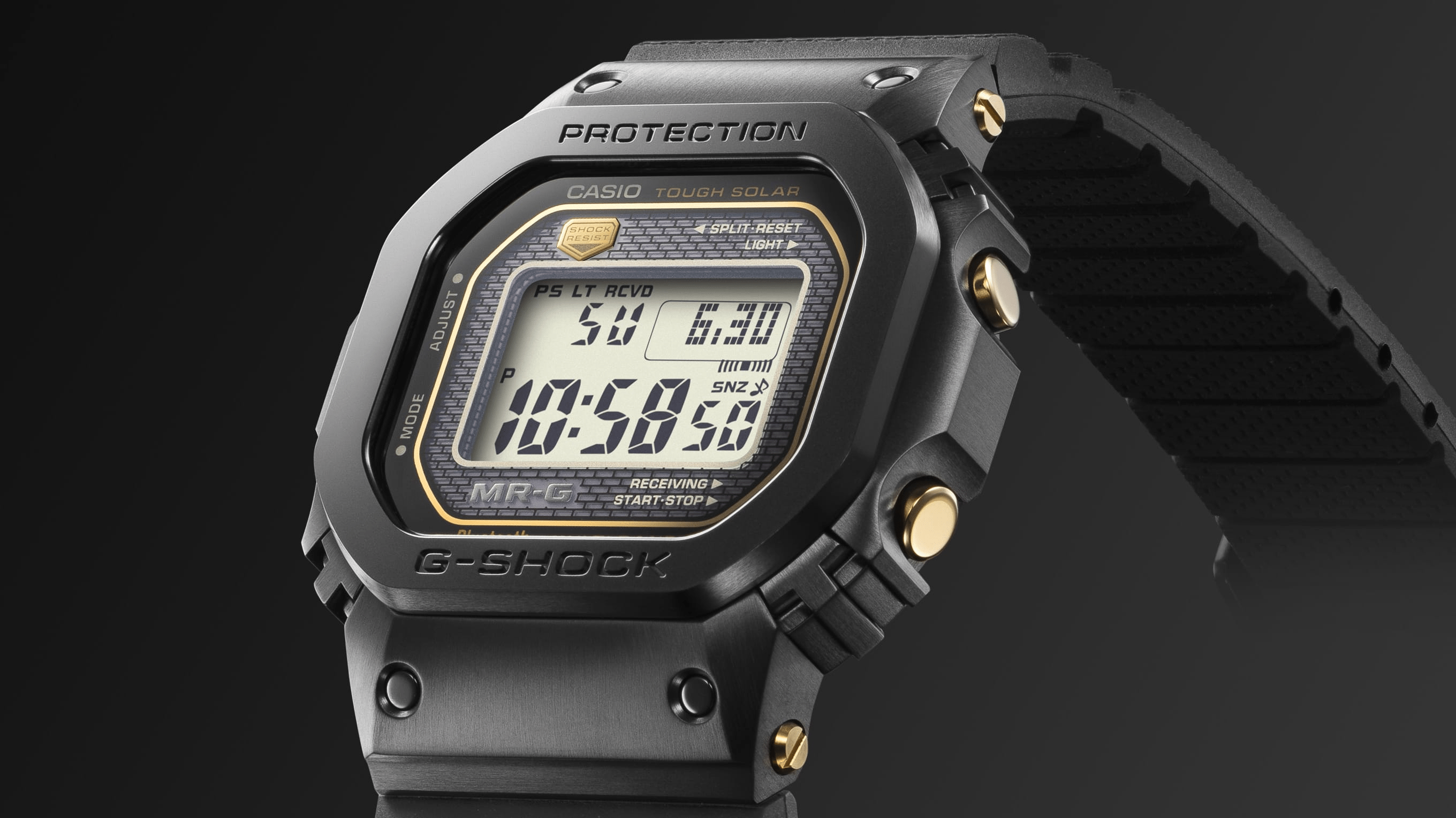 G-Shock MRG-B5000 Series 43.2mm Digital/Black Dial Men's Watch MRGB5000R-1