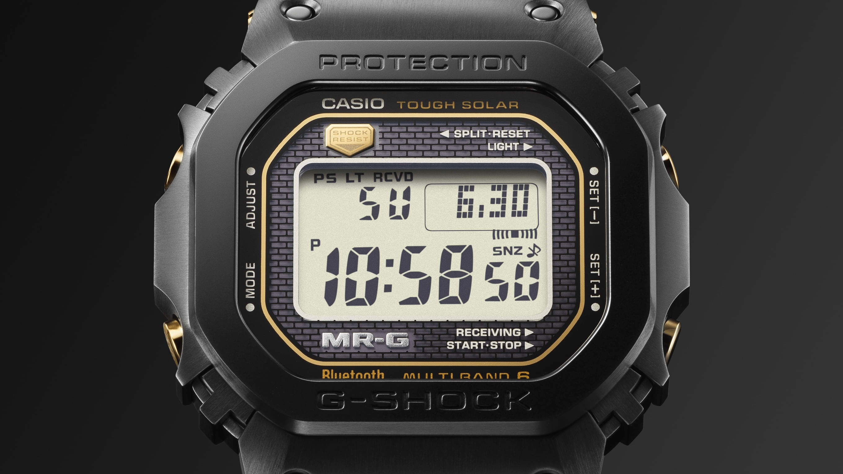 G-Shock MRG-B5000 Series 43.2mm Digital/Black Dial Men's Watch MRGB5000R-1