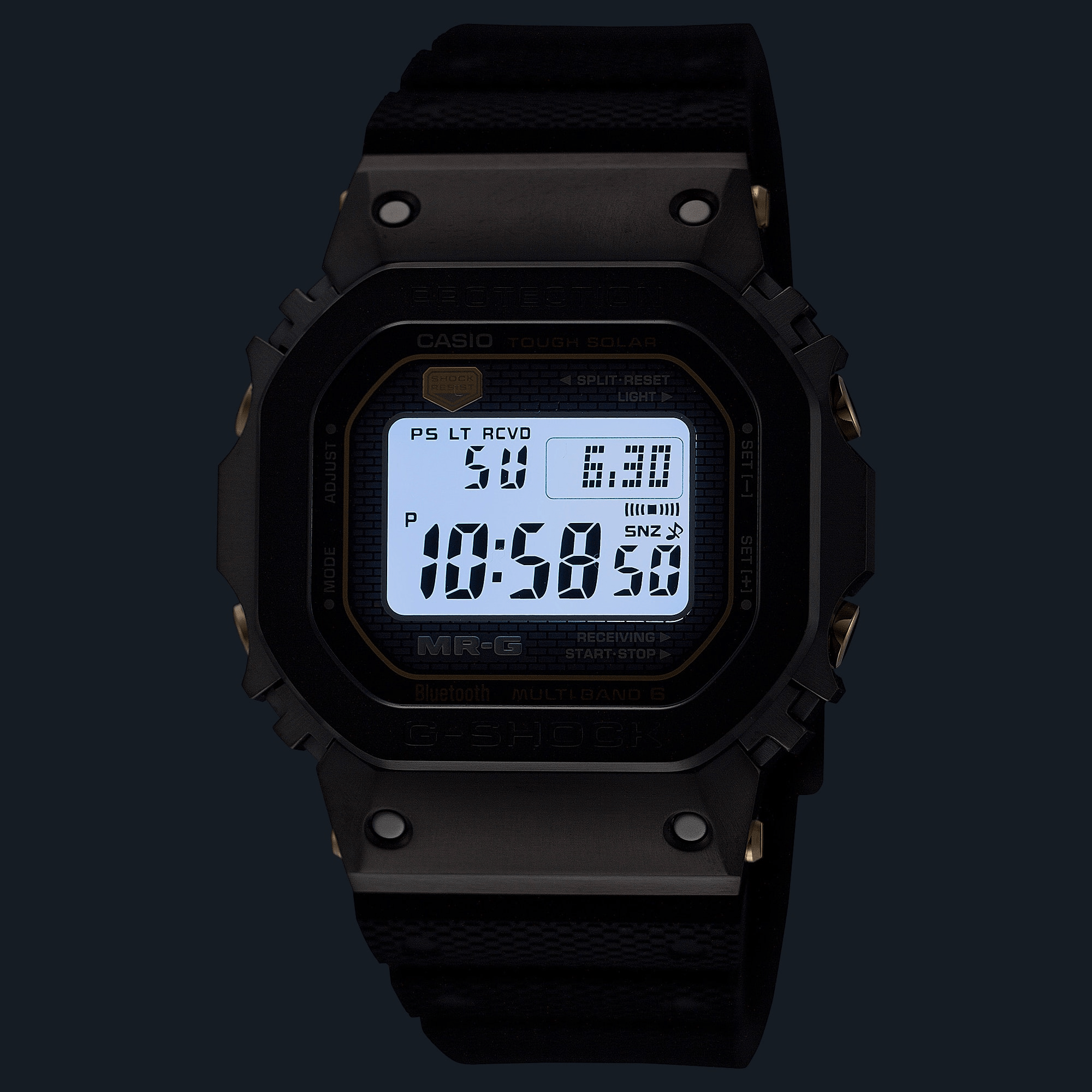 G-Shock MRG-B5000 Series 43.2mm Digital/Black Dial Men's Watch MRGB5000R-1