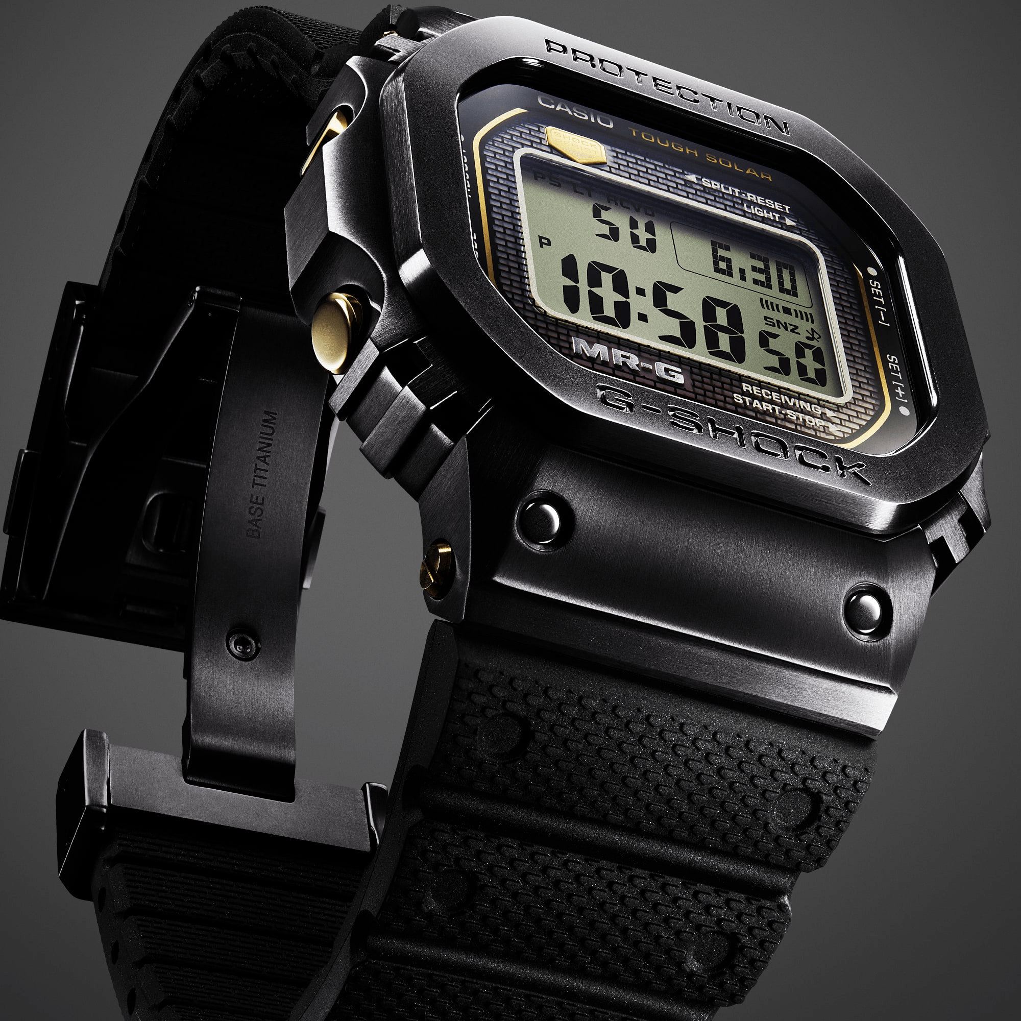 G-Shock MRG-B5000 Series 43.2mm Digital/Black Dial Men's Watch MRGB5000R-1