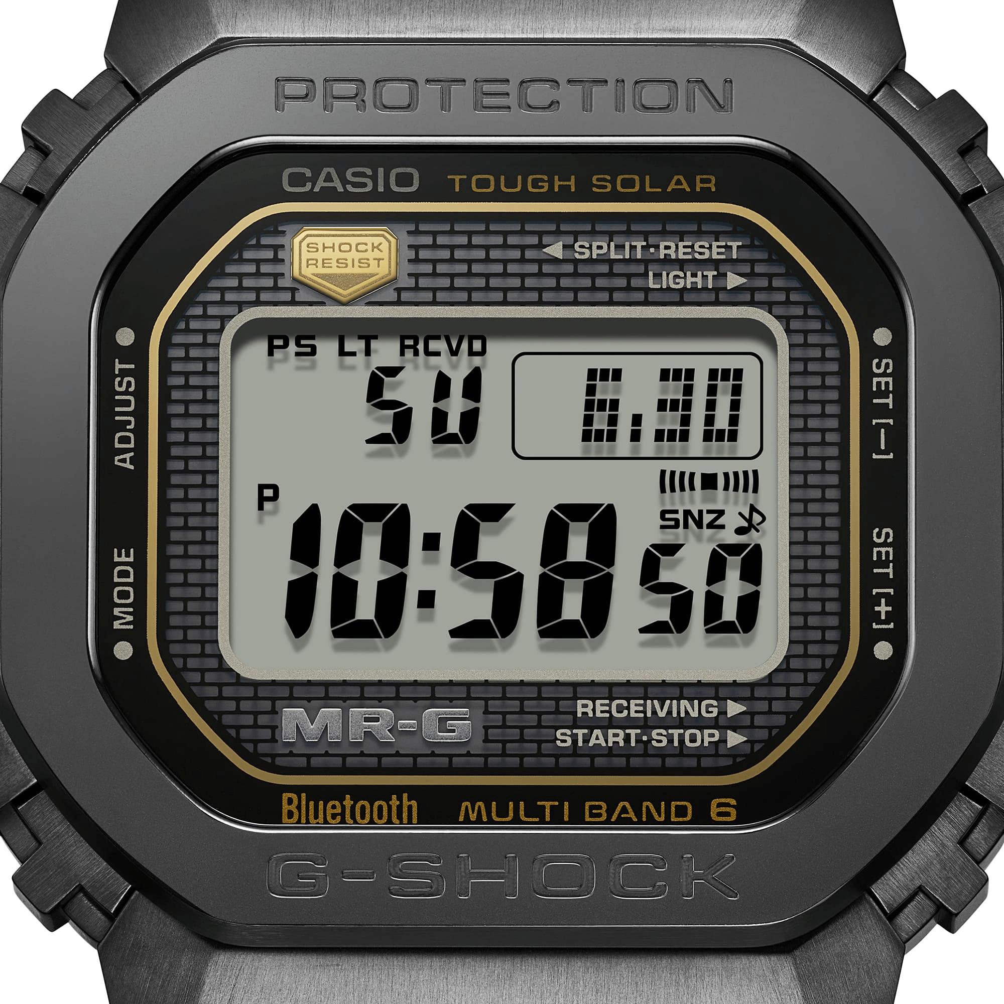 G-Shock MRG-B5000 Series 43.2mm Digital/Black Dial Men's Watch MRGB5000R-1