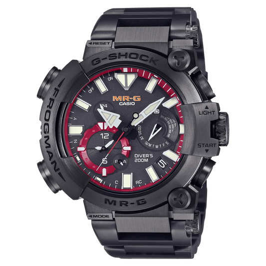 G-Shock MR-G Frogman Black Titanium Divers Men's Watch MRGBF1000B1A