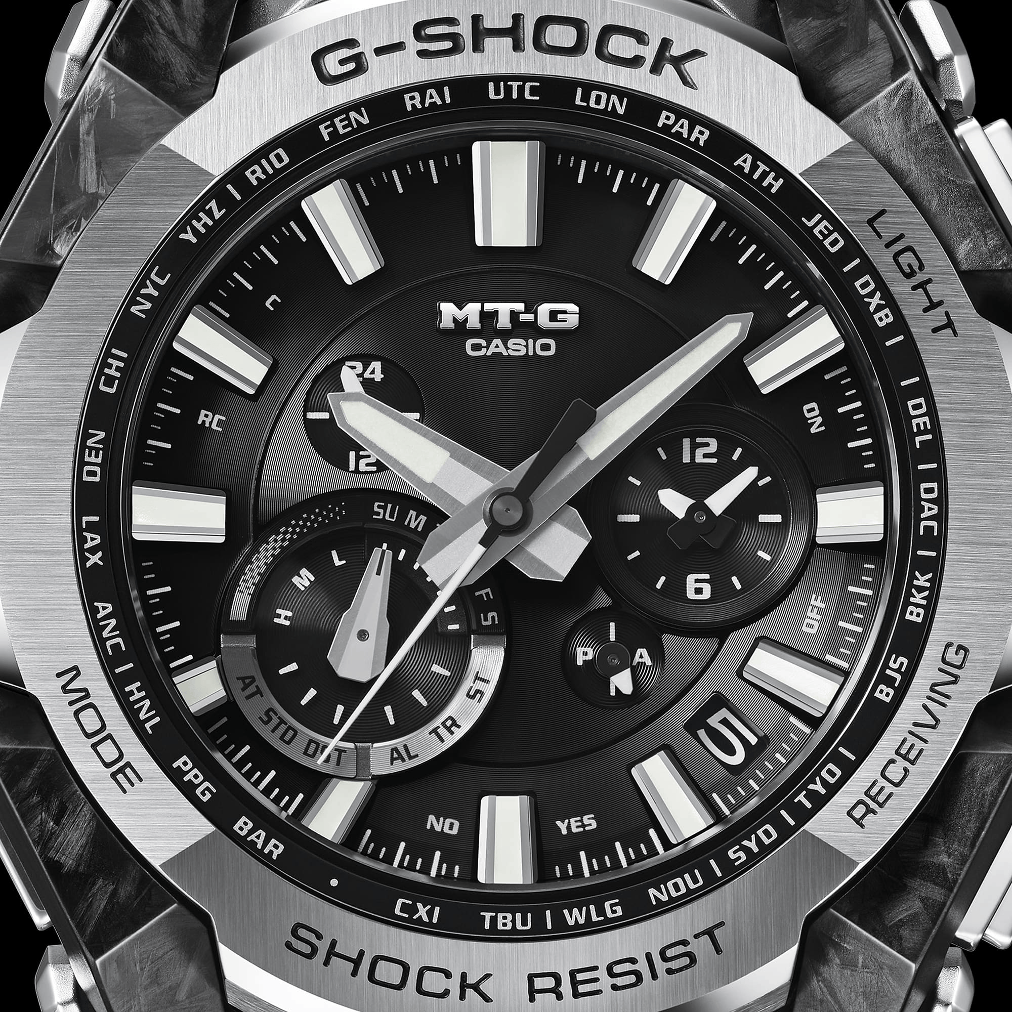 G-Shock MT-G MTG-B4000 Series 45.3mm Black Dial Men's Watch MTGB4000D-1A
