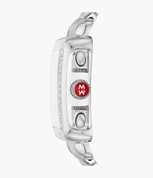 MICHELE Deco 33mm Diamond Chronograph Women's Watch MWW06A000775