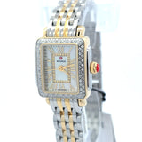 Michele Deco Madison Mini Diamond Two-Tone 24mm 18K Women's Watch MWW06D000172