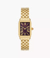 MICHELE Deco Park 18K Gold-Plated 29mm Mother of Pearl Dial Women's Watch MWW06E000147