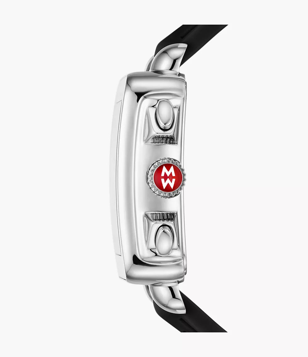 MICHELE Deco Sport Chronograph 36mm Silver Dial Women's Watch MWW06K000071