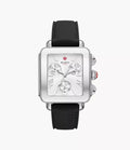 MICHELE Deco Sport Chronograph 36mm Silver Dial Women's Watch MWW06K000071