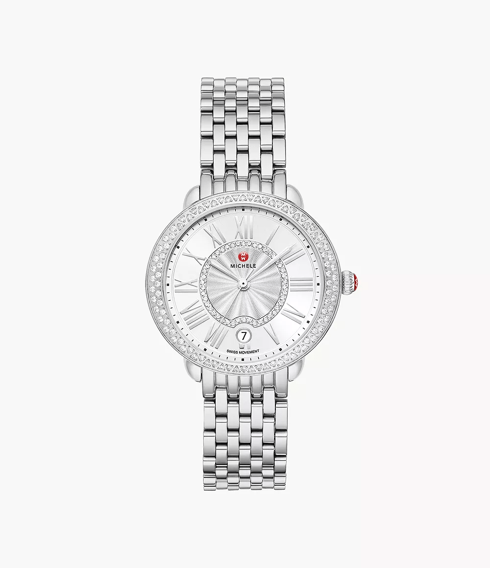 MICHELE Serein Mid 36mm Diamond Women's Watch MWW21B000143