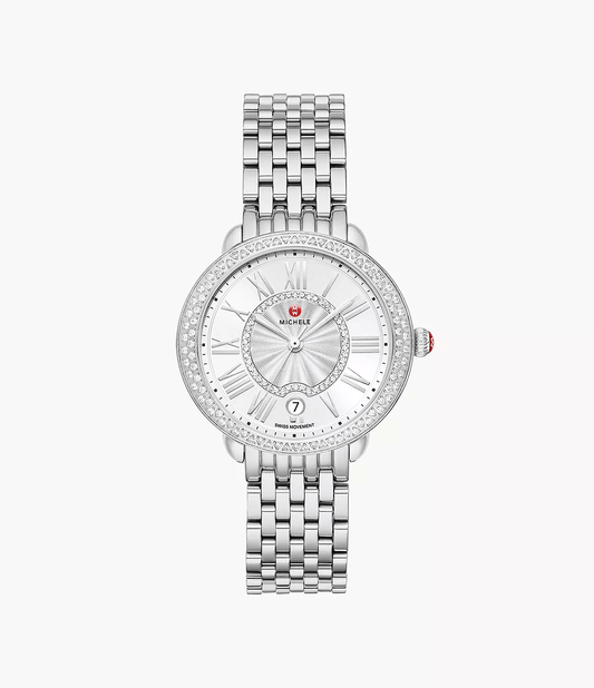 MICHELE Serein Mid 36mm Diamond Women's Watch MWW21B000143