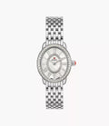 MICHELE Serein Oval Diamond 27mm White Mother of Pearl Dial Women's Watch MWW21H000001