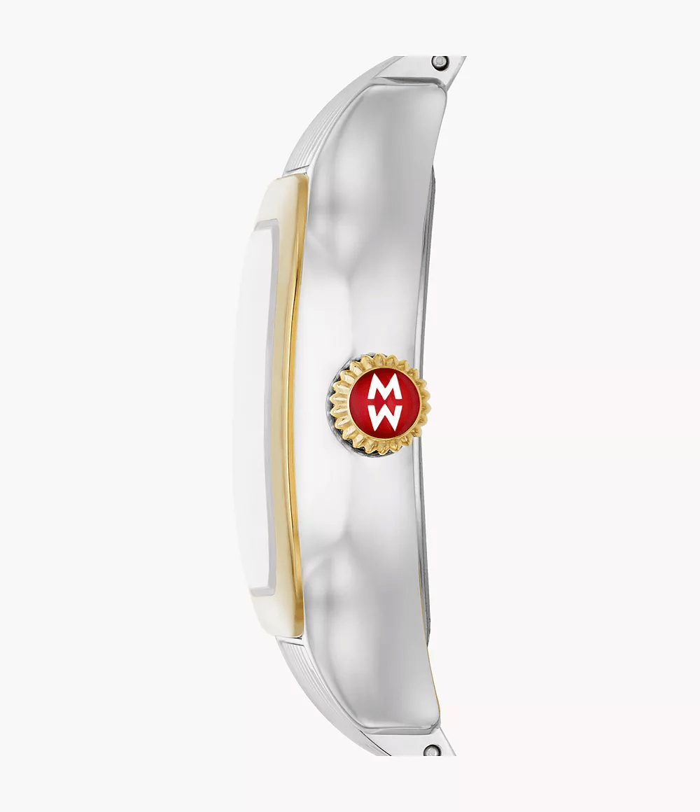 MICHELE Meggie 29mm 18K Two-Tone Diamond Women's Watch MWW33B000009