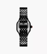 MICHELE Meggie Three-Hand Black 29mm Black Dial Women's Watch MWW33B000019