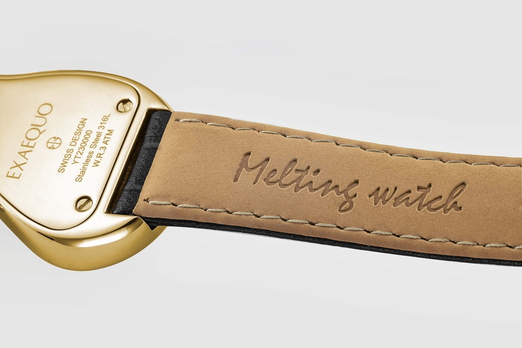 EXAEQUO Classic Melting Watch 28mm Black Dial Men's Watch EX 0002.0001