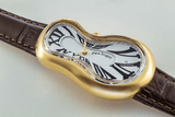 EXAEQUO Classic Melting Watch 28mm White Dial Men's Watch EX 0002.0002