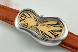 EXAEQUO Classic Melting Watch 28mm Gold Yellow Dial Men's Watch EX 0001.0003