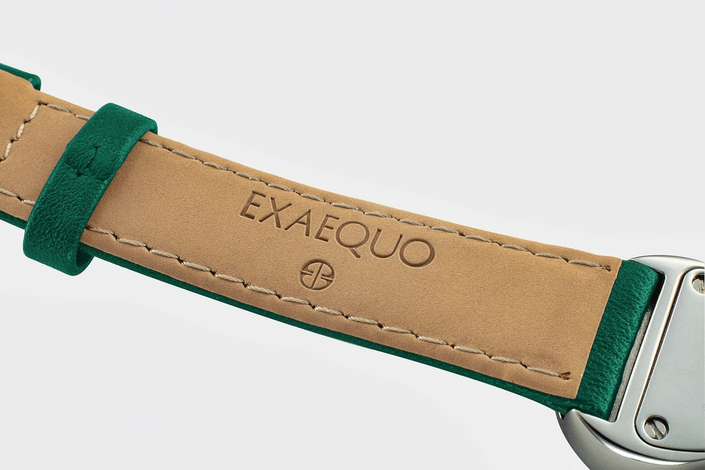 EXAEQUO Classic Melting Watch 28mm Green Dial Men's Watch EX 0001.0005