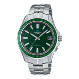 Casio Oceanus Manta 41.3mm Green Dial Titanium Men's Watch OCWS400-3A