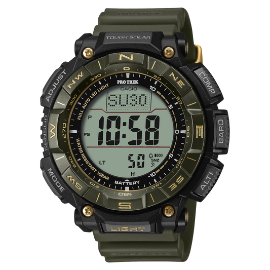 G-Shock PRO TREK 30th Anniversary PRG-340 Series 51.7mm Black/Digital Dial Men's Watch PRG340ANS-3