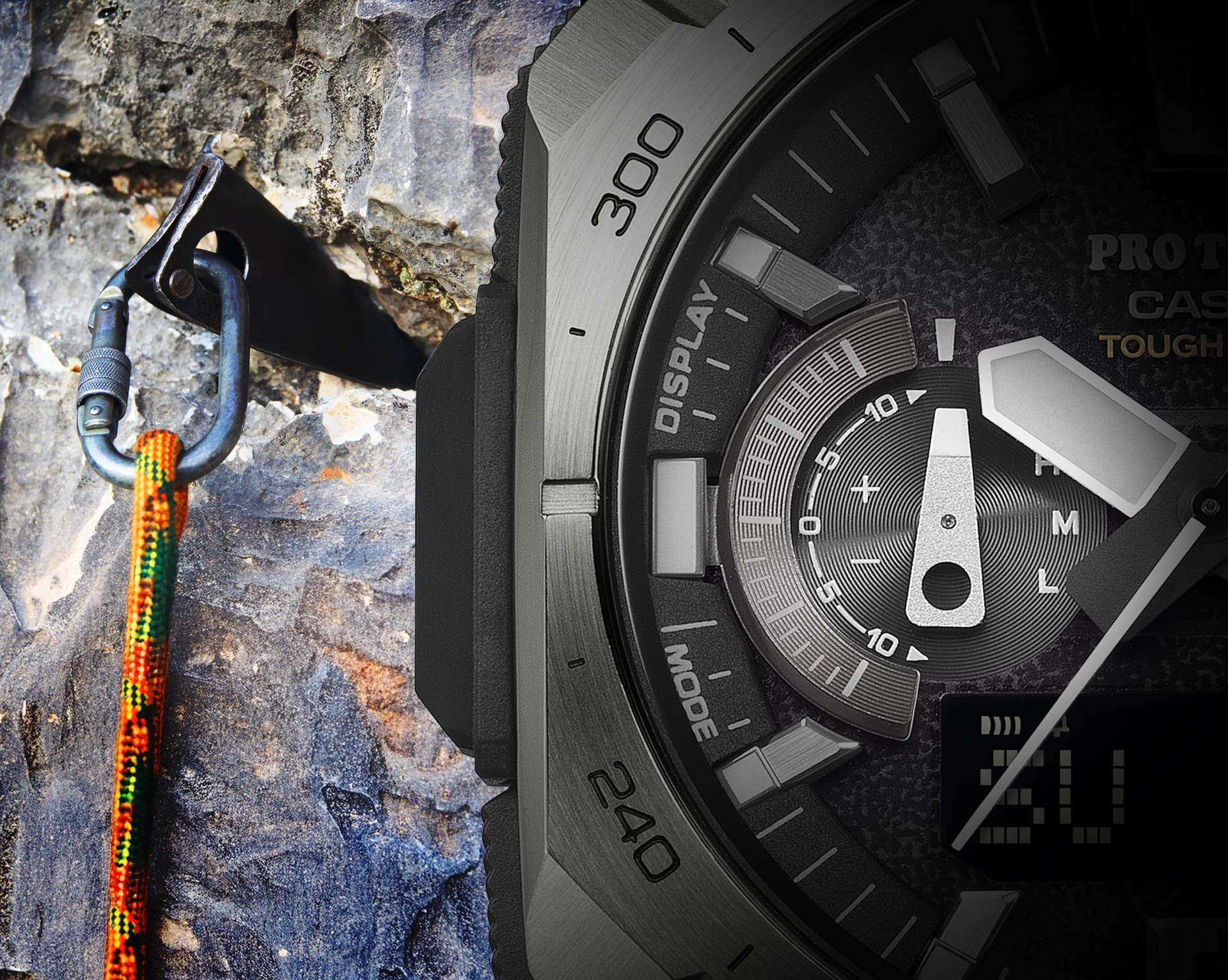 G-Shock PRO TREK PRW-B1000 Series 45.8mm Black Dial Men's Watch PRWB1000-1