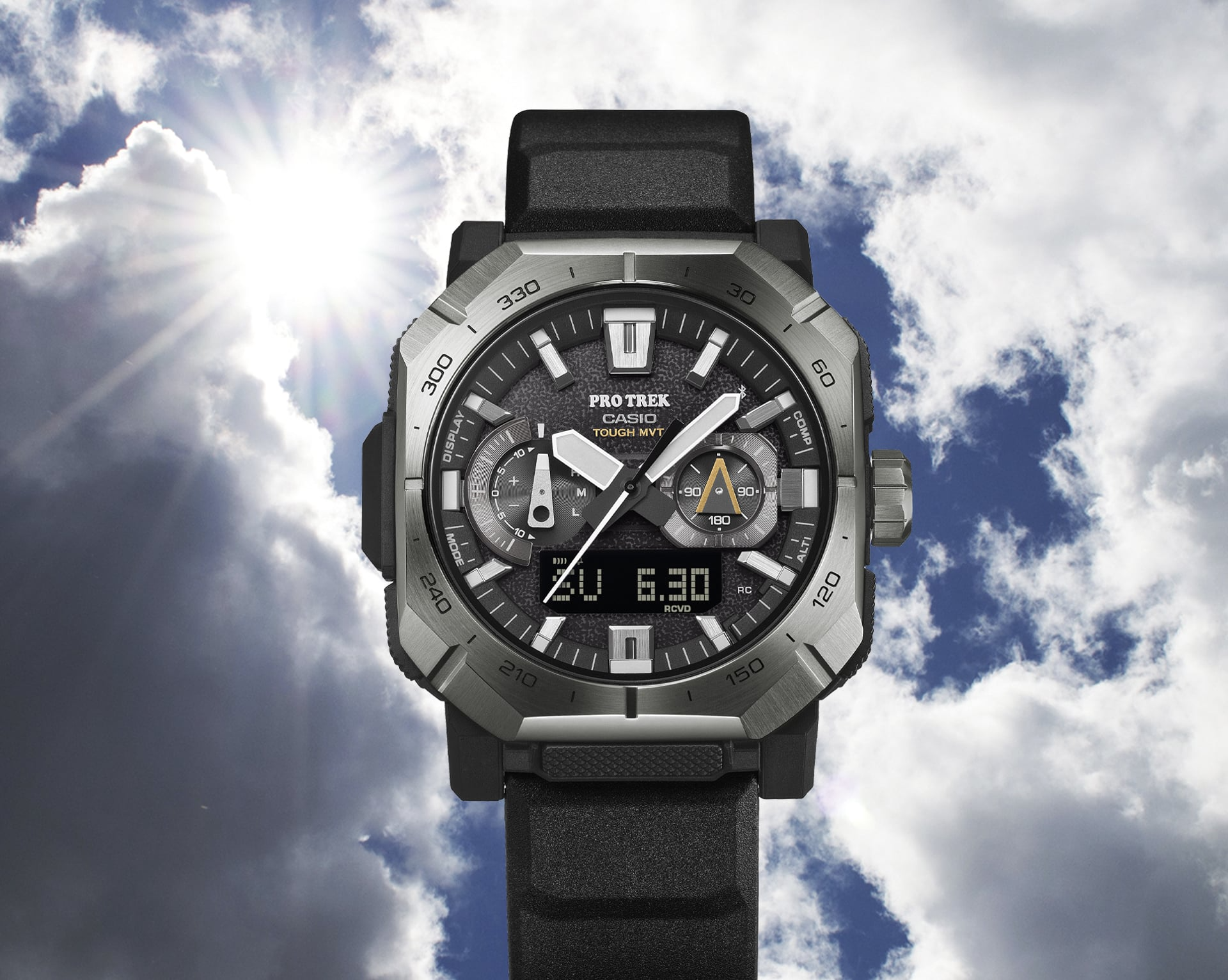 G-Shock PRO TREK PRW-B1000 Series 45.8mm Black Dial Men's Watch PRWB1000-1