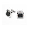 Baraka Men's 18K Rose Gold, Stainless Steel & Carbon Fiber Cufflinks