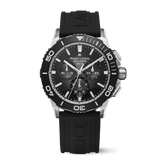 Maurice Lacroix Pontos S Solar Chronograph 42mm Black Dial Men's Watch PT1038-SSL20-330-2