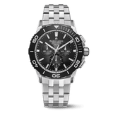 Maurice Lacroix Pontos S Solar Chronograph 42mm Black Dial Men's Watch PT1038-SSL22-330-1