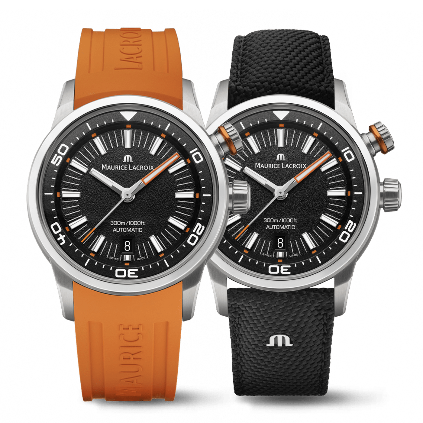 Maurice Lacroix Pontos S Diver 42mm Men's Watch PT6248-SS00L-330-J