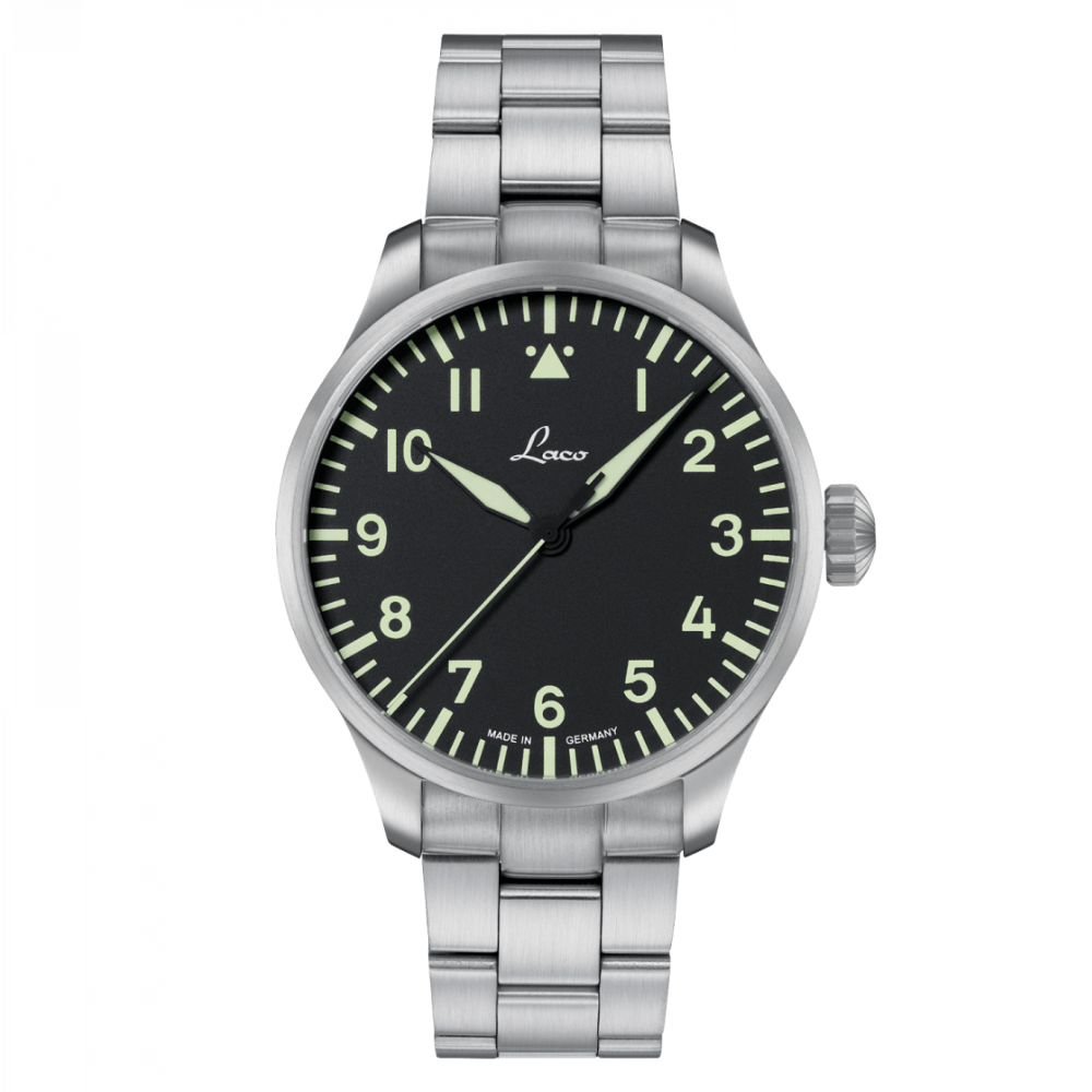 Laco Augsburg 42mm Black Dial Men's Watch 861895.2