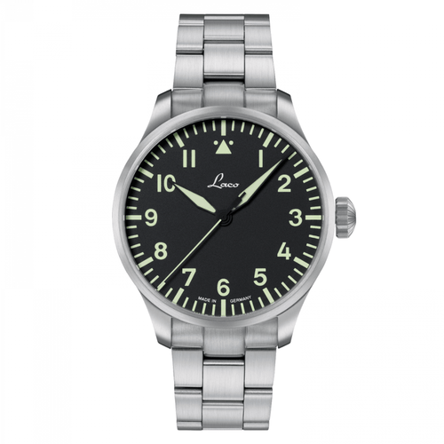Laco Augsburg 42mm Black Dial Men's Watch 861895.2