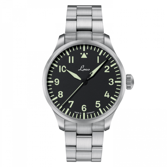 Laco Augsburg 42mm Black Dial Men's Watch 861895.2