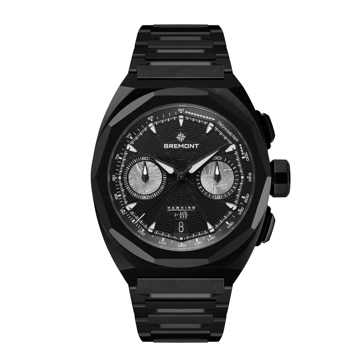 Bremont Supernova Chronograph Stephen Hawking Edition 41mm Black Dial Men's Watch SN41-CHR-DLC-HWK-B