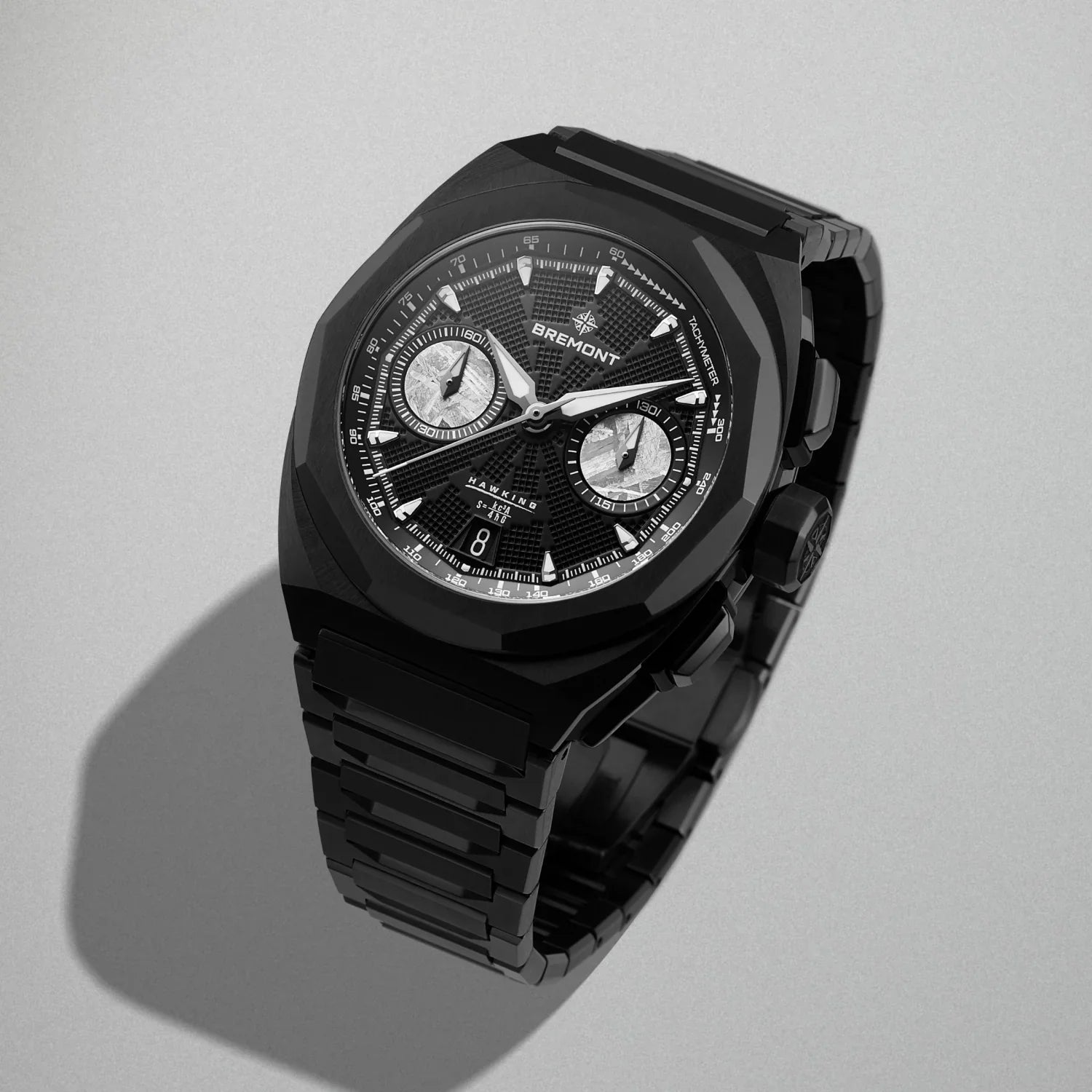 Bremont Supernova Chronograph Stephen Hawking Edition 41mm Black Dial Men's Watch SN41-CHR-DLC-HWK-B