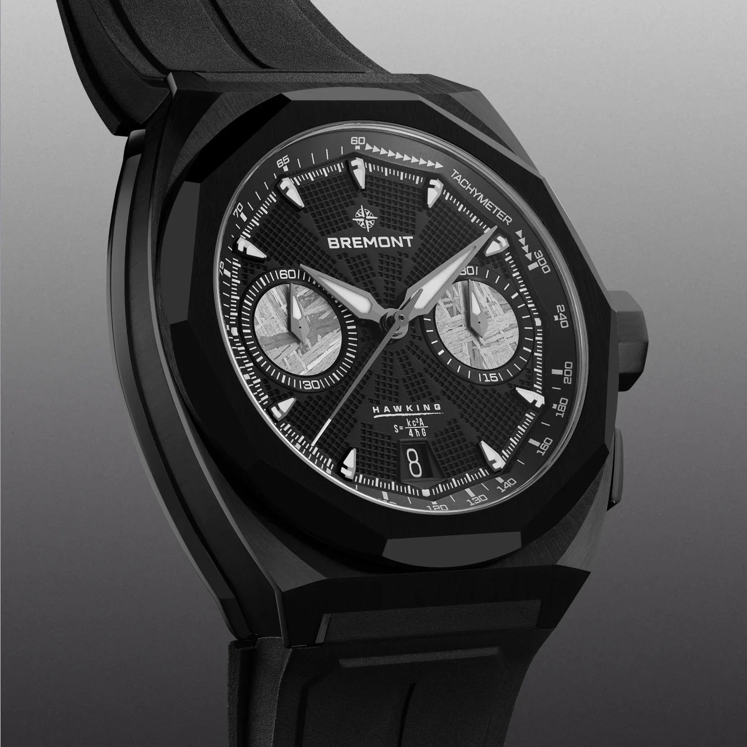 Bremont Supernova Chronograph Stephen Hawking Edition 41mm Black Dial Men's Watch SN41-CHR-DLC-HWK-R-S