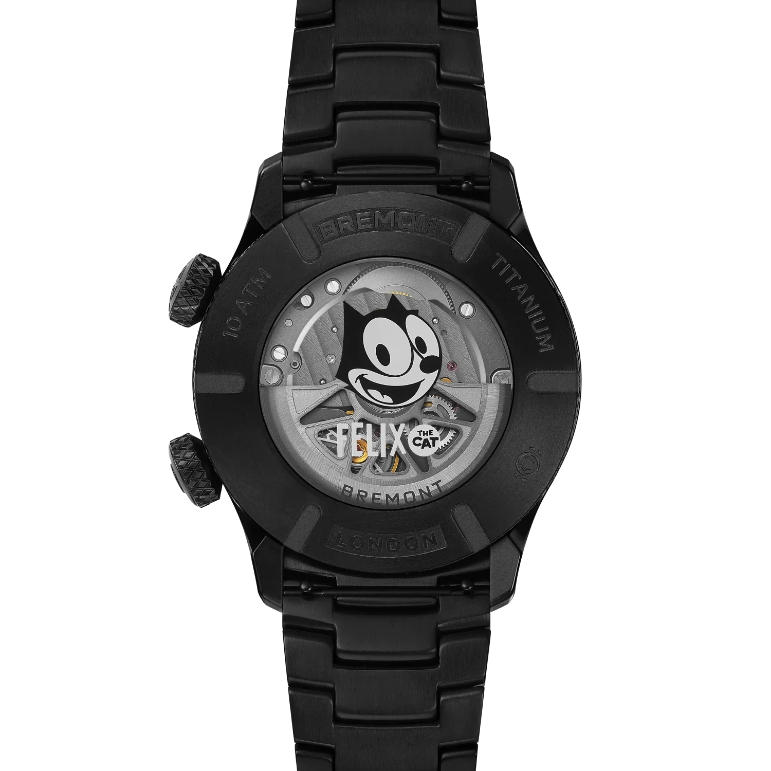 Bremont Altitude MB Meteor Felix The Cat 42mm Black Dial Men's Watch ALT42-MT-DLC-FELIX-B