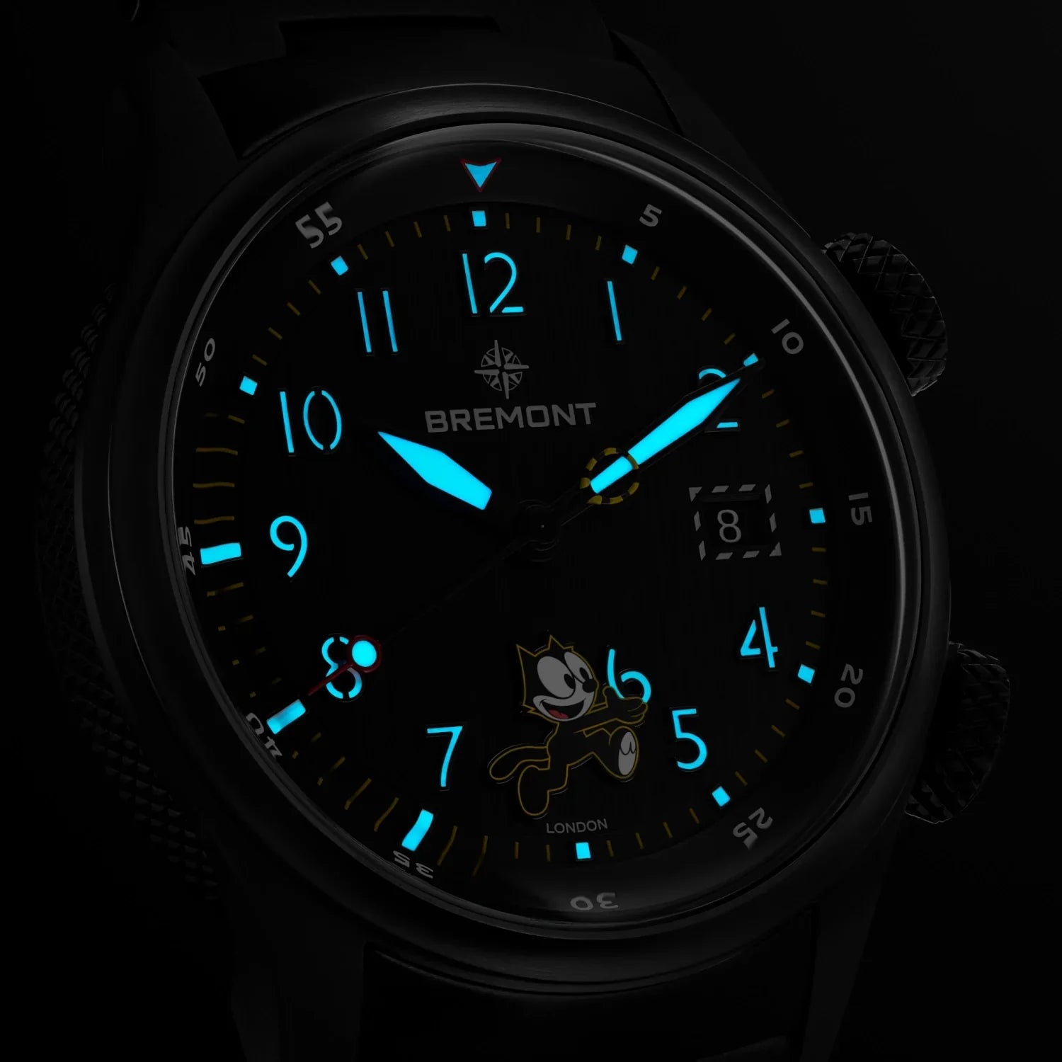 Bremont Altitude MB Meteor Felix The Cat 42mm Black Dial Men's Watch ALT42-MT-DLC-FELIX-B