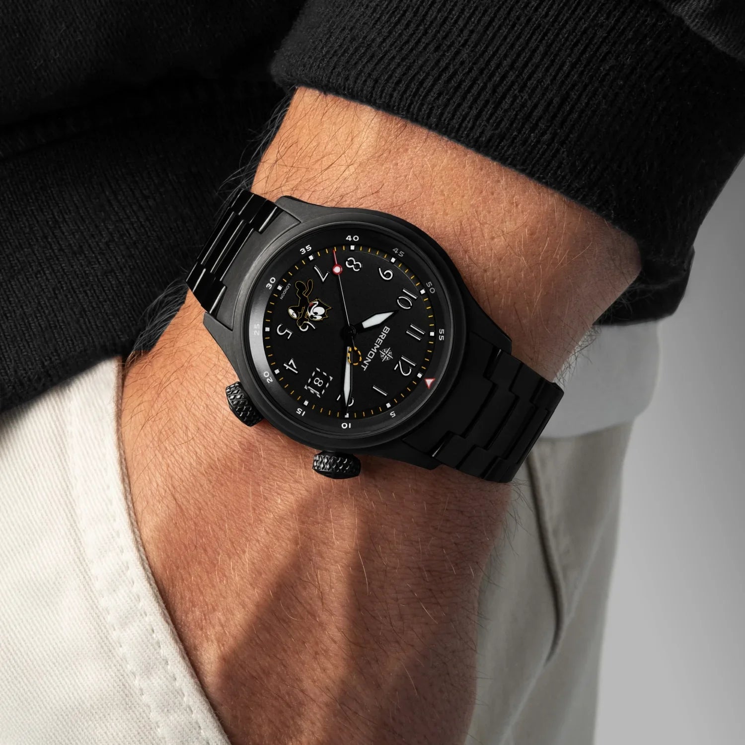 Bremont Altitude MB Meteor Felix The Cat 42mm Black Dial Men's Watch ALT42-MT-DLC-FELIX-B