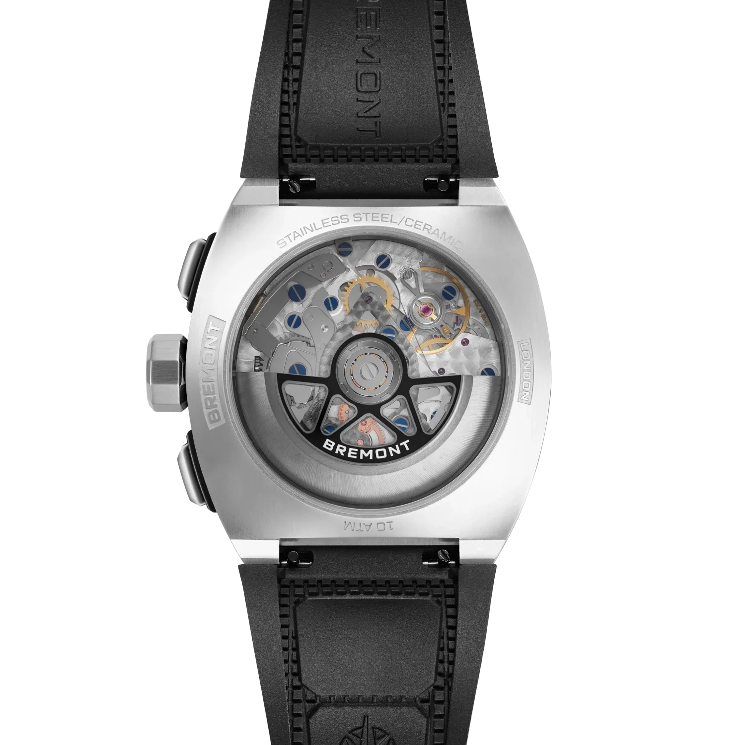 Bremont Supernova Chronograph 41mm Black Dial Men's Watch SN41-CHR-SS-BK-R-S
