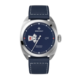 Bremont Terra Nova Jumping Hour 1776 40.5mm Blue Dial Men's Watch TN40-JH-SS-BL-1776-L-S