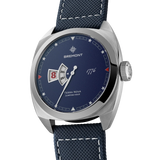 Bremont Terra Nova Jumping Hour 1776 40.5mm Blue Dial Men's Watch TN40-JH-SS-BL-1776-L-S