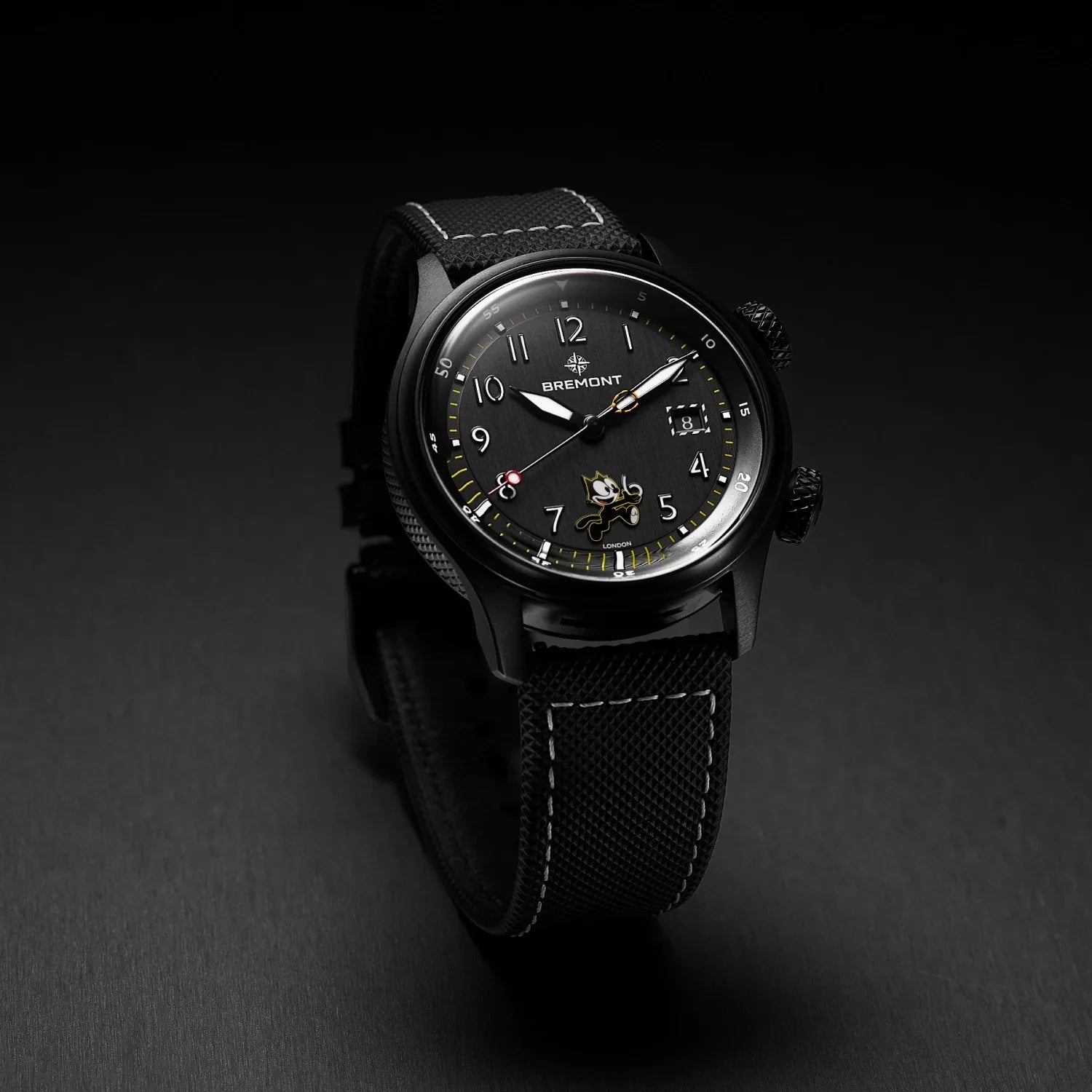 Bremont Altitude MB Meteor Felix The Cat 42mm Black Dial Men's Watch ALT42-MT-DLC-FELIX-L-S