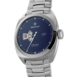 Bremont Terra Nova Jumping Hour 1776 40.5mm Blue Dial Men's Watch TN40-JH-SS-BL-1776-B