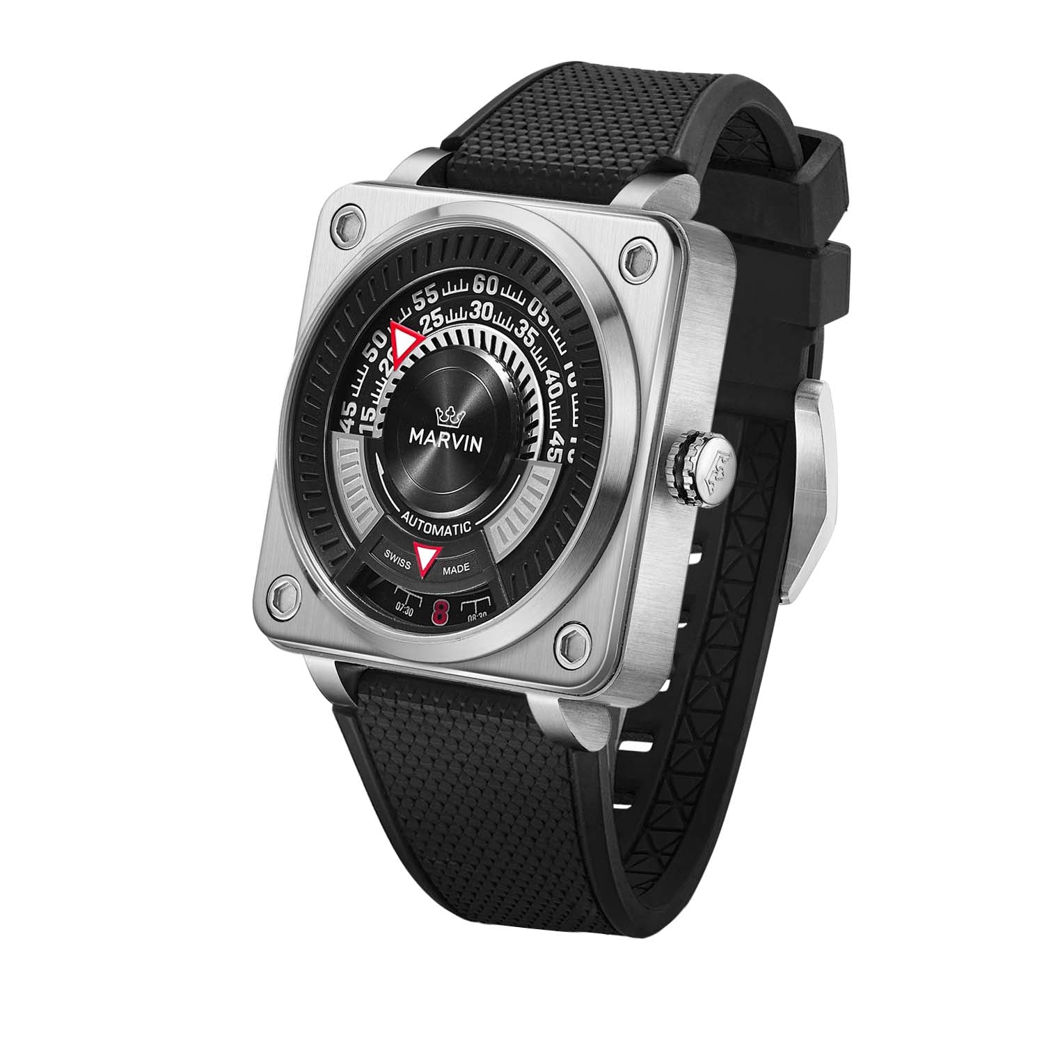 Marvin DN8 42mm Black Dial Men's Watch M153.13.33.94