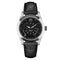 SOLAR AQUA Prima Abyss Leather Deep Black 42mm Black Dial Men's Watch SA0010-0021