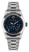 SOLAR AQUA Prima Abyss Steel Navy Blue 42mm Black-Navy Blue Dial Men's Watch SA0010.0026
