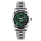 SOLAR AQUA Prima Abyss Steel 42mm Black-Military Green Dial Men's Watch SA0010.0027