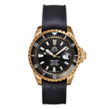 SOLAR AQUA Deep Bay Bronze Black 45mm Black Dial Men's Watch SA0030.0001